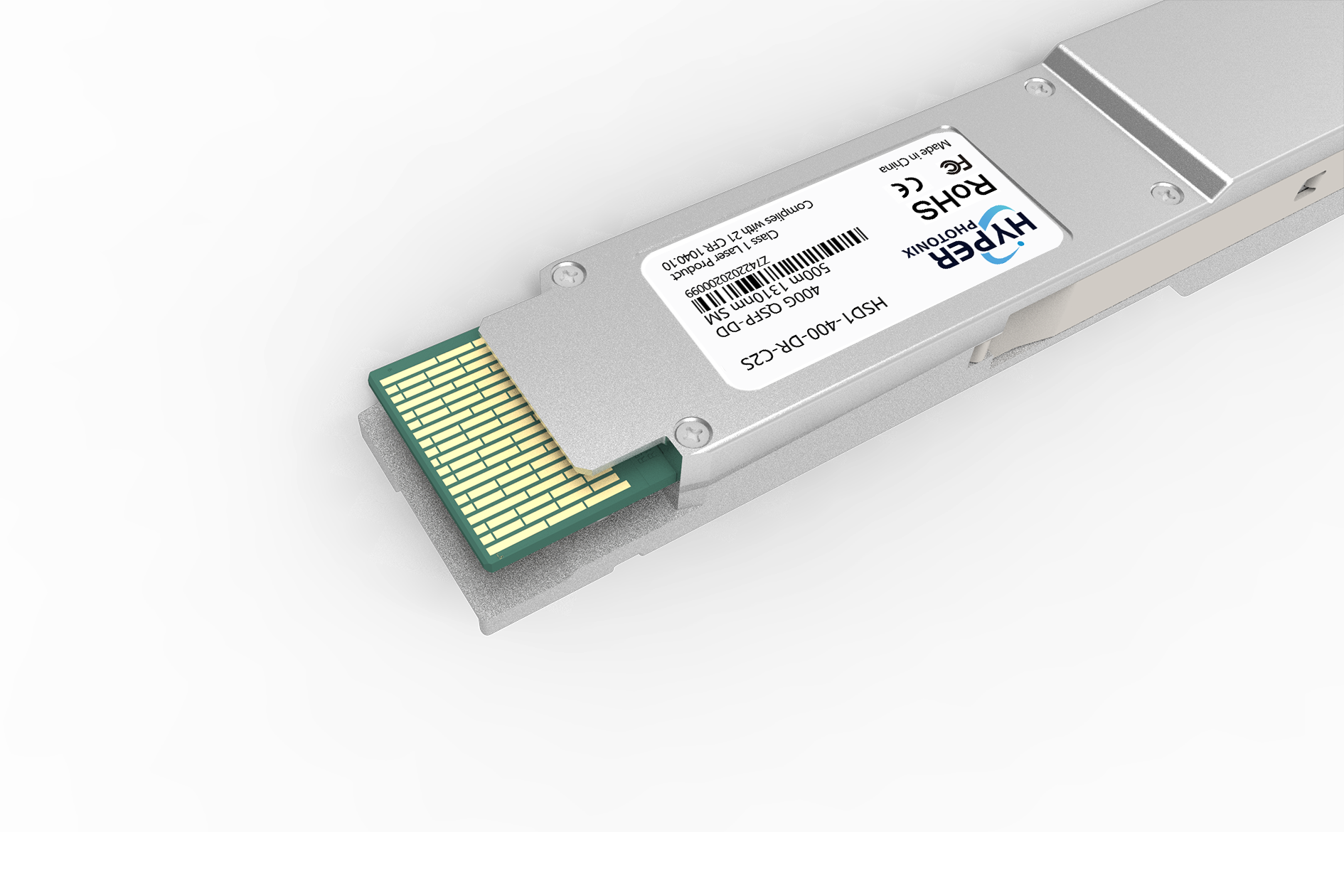 400GBASE-DR4 QSFP-DD PAM4 1310nm 500m DOM MTP/MPO SMF SiPh Optical ...